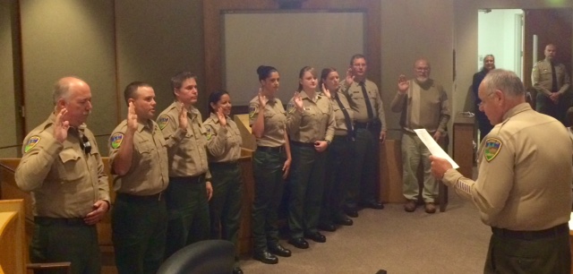 Swearing in ceremony